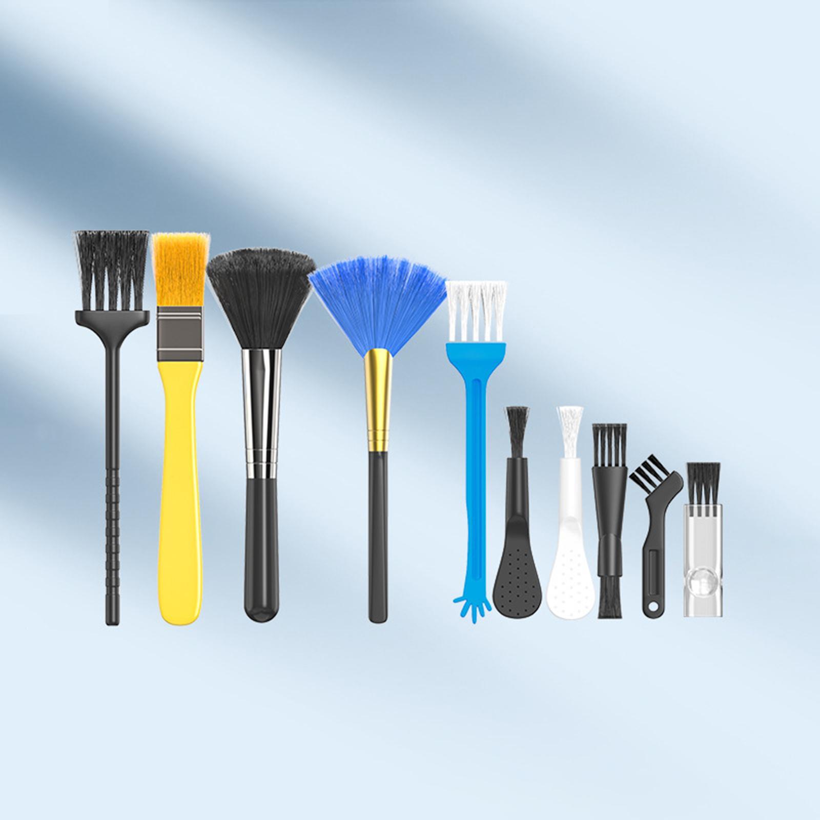 10x Keyboard Brush Kit Cleaner Tools Dust Cleaning for Laptop PC Cellphone