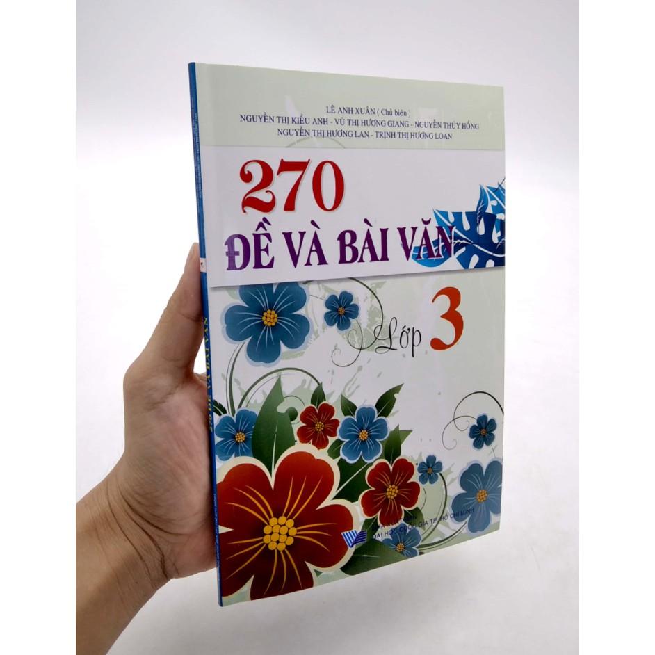 Sách - 270 Đề Và Bài Văn Lớp 3