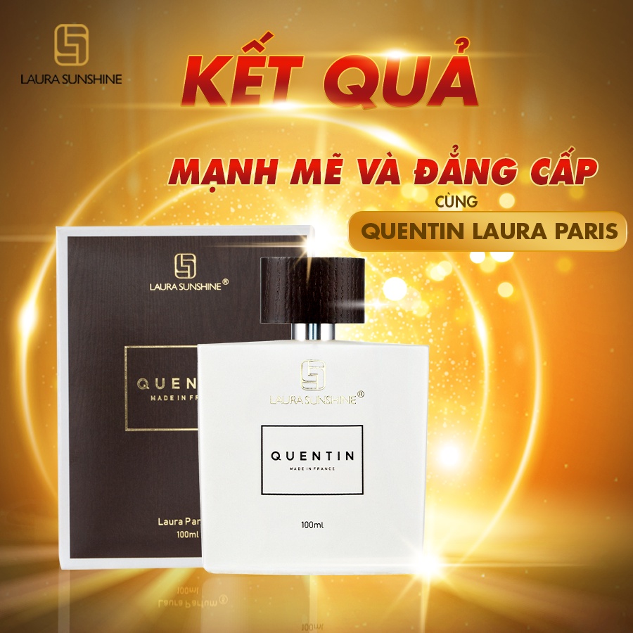 Nước hoa nam Laura Paris 05 Quentin 100ml - Nước hoa Laura Sunshine Nhật Kim Anh mùi số 5 (100ml)