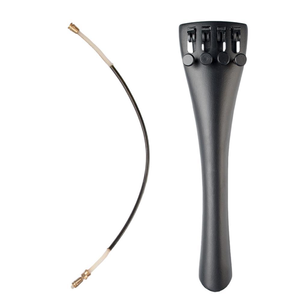 Aluminum Alloy Cello Tailpiece&Tailgut for Violin Cello Parts Accessories