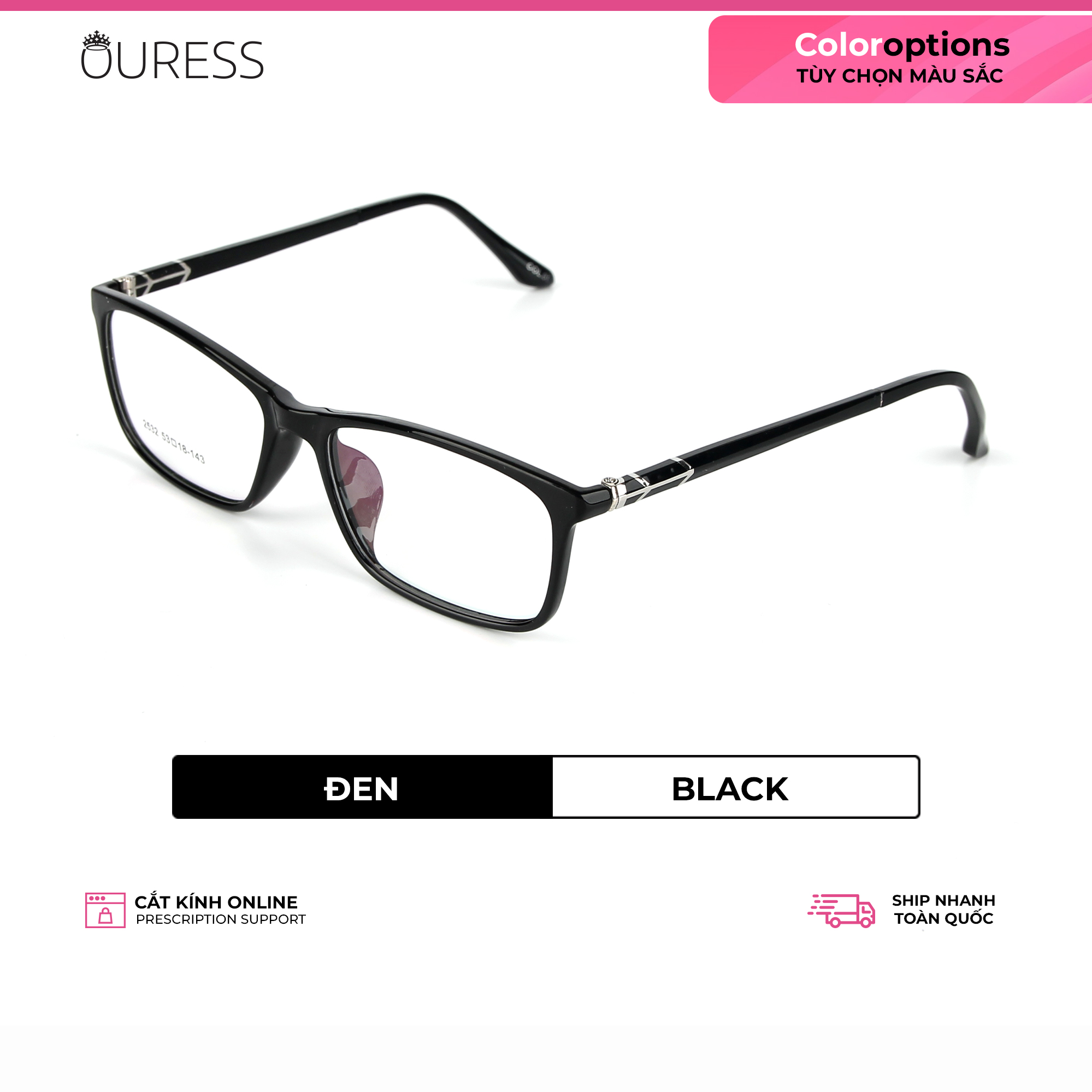 GỌNG KÍNH TR90 SIÊU NHẸ 2532