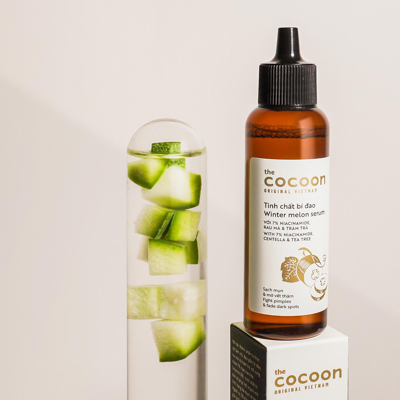 Hình ảnh Tinh Chất Bí Đao Mờ Thâm 70mL Cocoon Hình ảnh Tinh Chất Bí Đao Mờ Thâm 70mL Cocoon