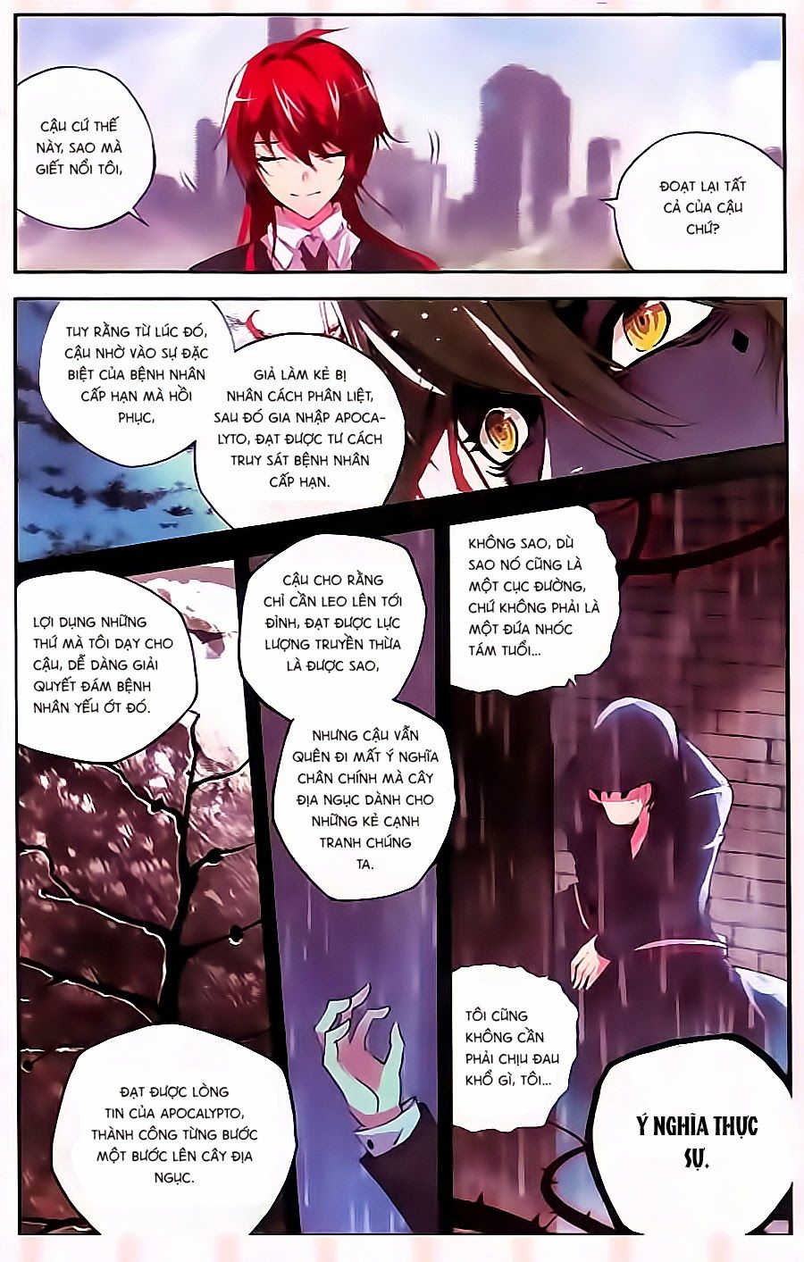 cấp độ phân liệt chapter 46 9