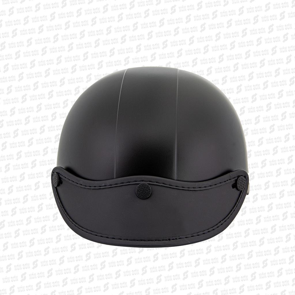 Mũ bảo hiểm nửa đầu trơn chính hãng NÓN SƠN TN-ĐN-052