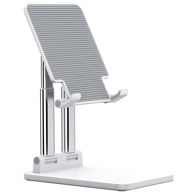 Double Tube Adjustable Desktop Tablet Mobile Phone Holder Stand for iPad iPhone Samsung Huawei Xiaomi Tablet Stand Holder