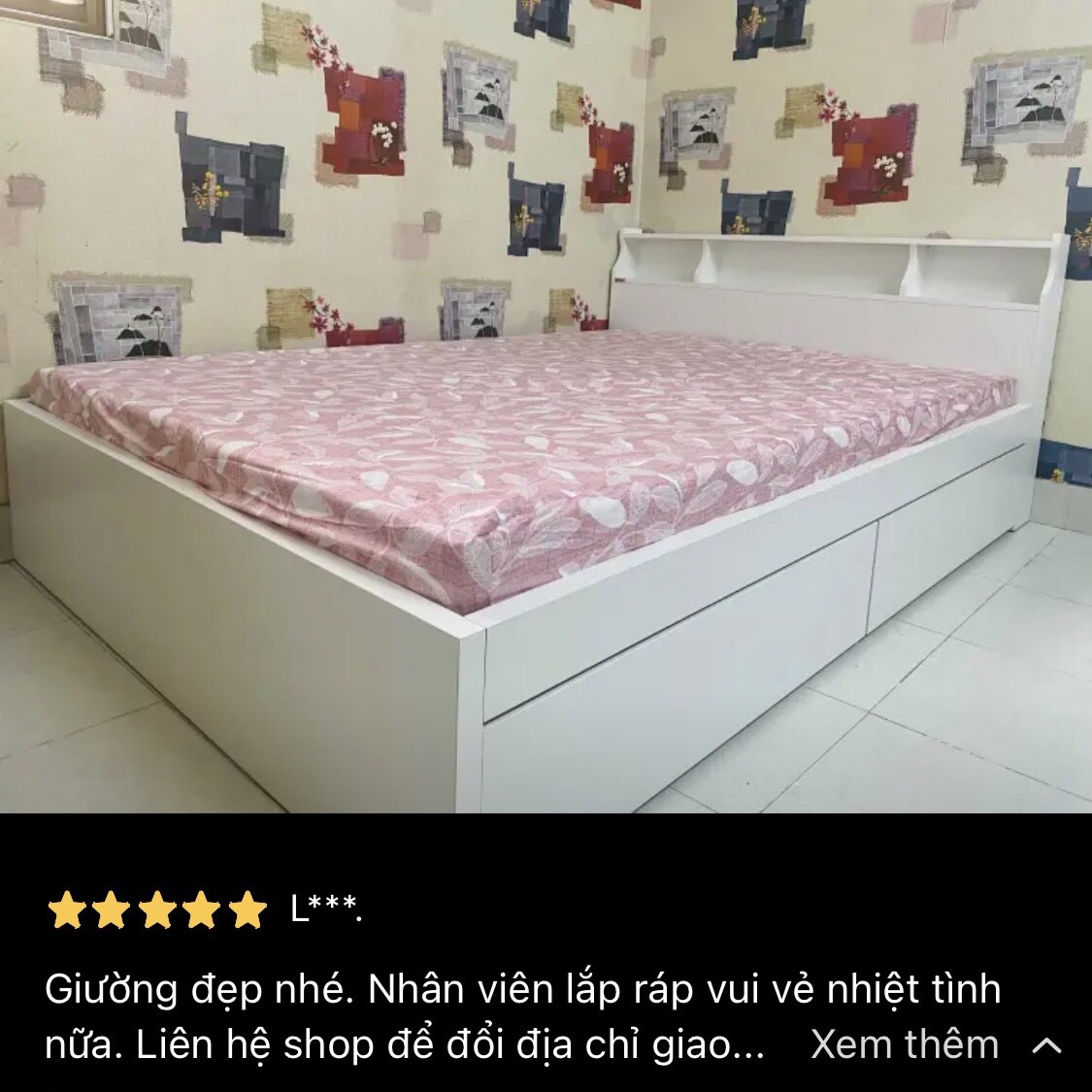 Giường Ngủ Cao Cấp Gỗ Công Nghiệp GN-09T