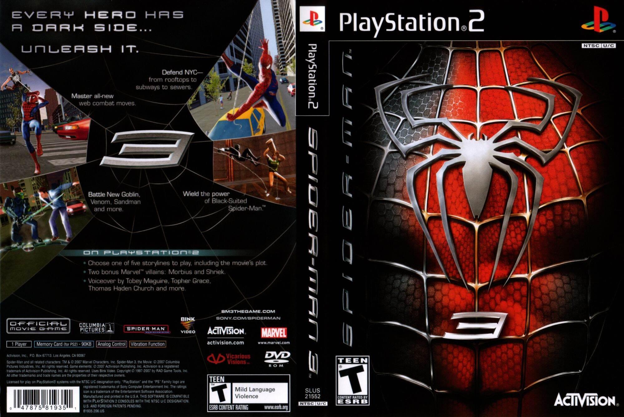 Bộ 6 Game PS2 siêu anh hùng như hình