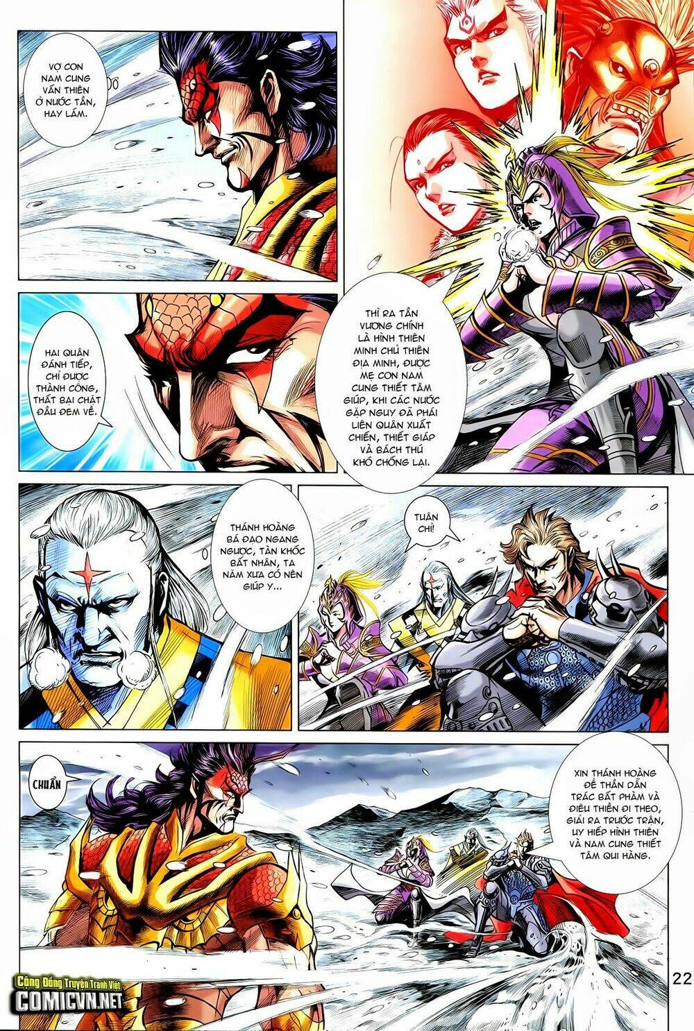 thần binh vấn thiên chapter 30 20