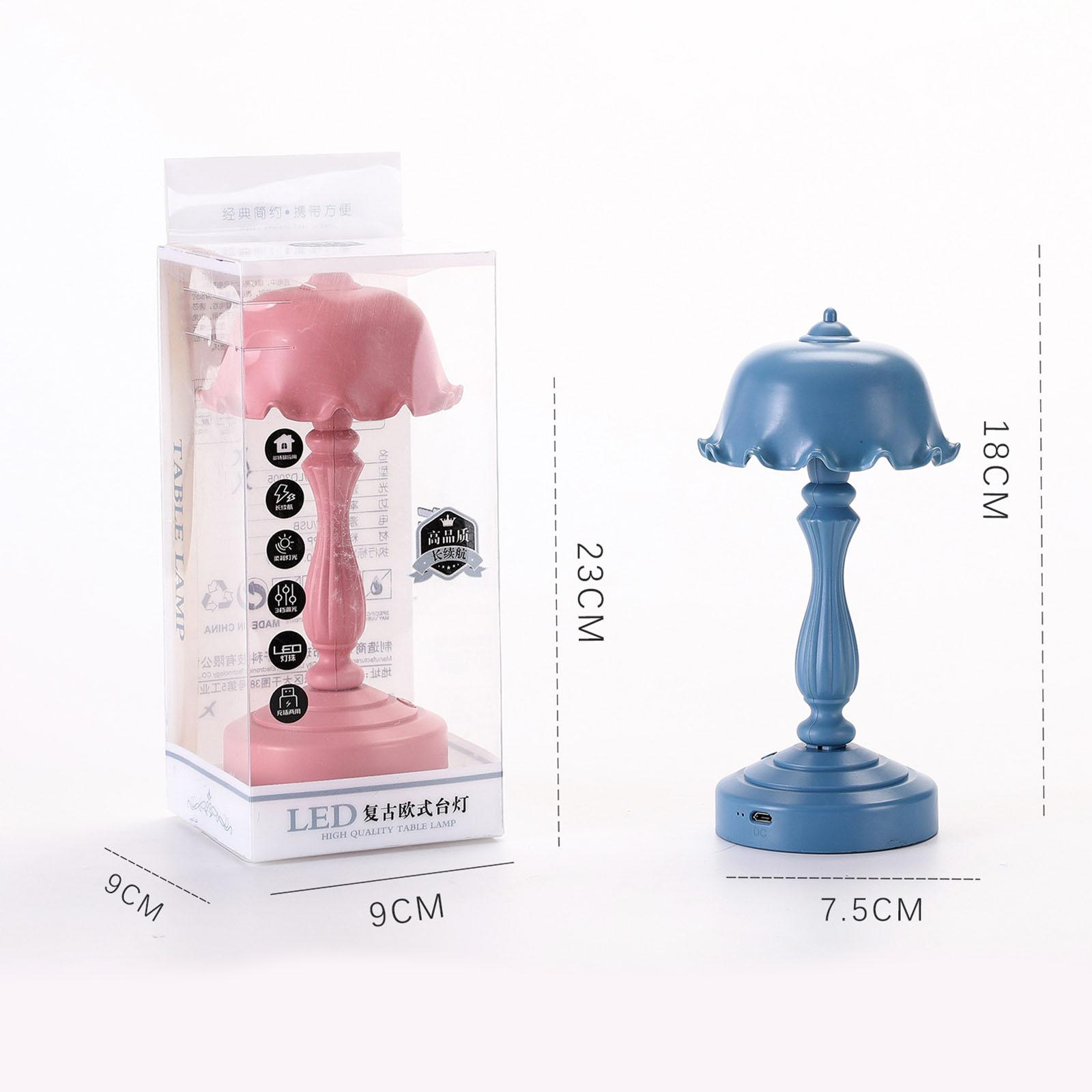 Bedside Table Lamp, with USB Ports, ABS Charger Base with Lotus Shade, Modern Desk Lamp for Bedroom, Living Room, Kid's Room, Dorm, Office