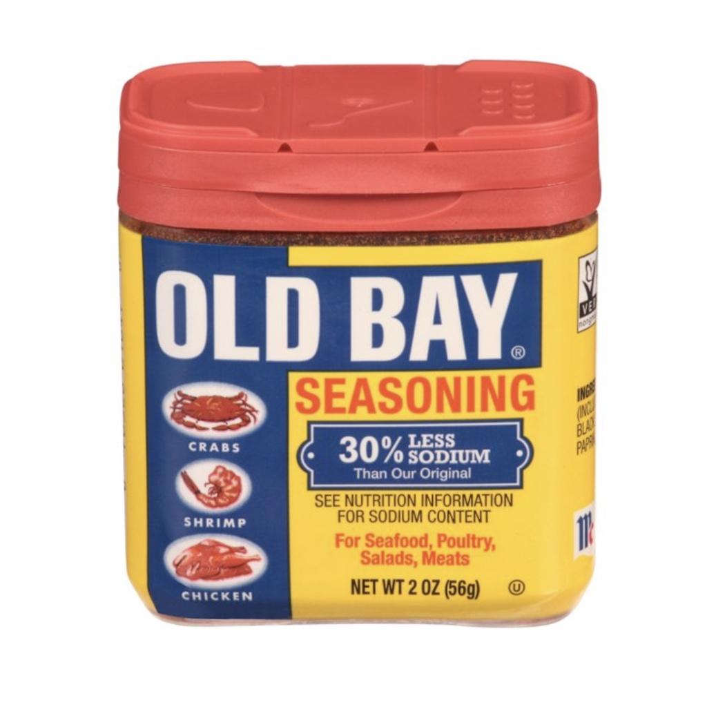 HŨ BỘT GIA VỊ ƯỚP THỊT, HẢI SẢN - ÍT MUỐI - GIẢM CÂN HEALTHY Old Bay 30% Less Sodium Seasoning, 56g (2 oz)