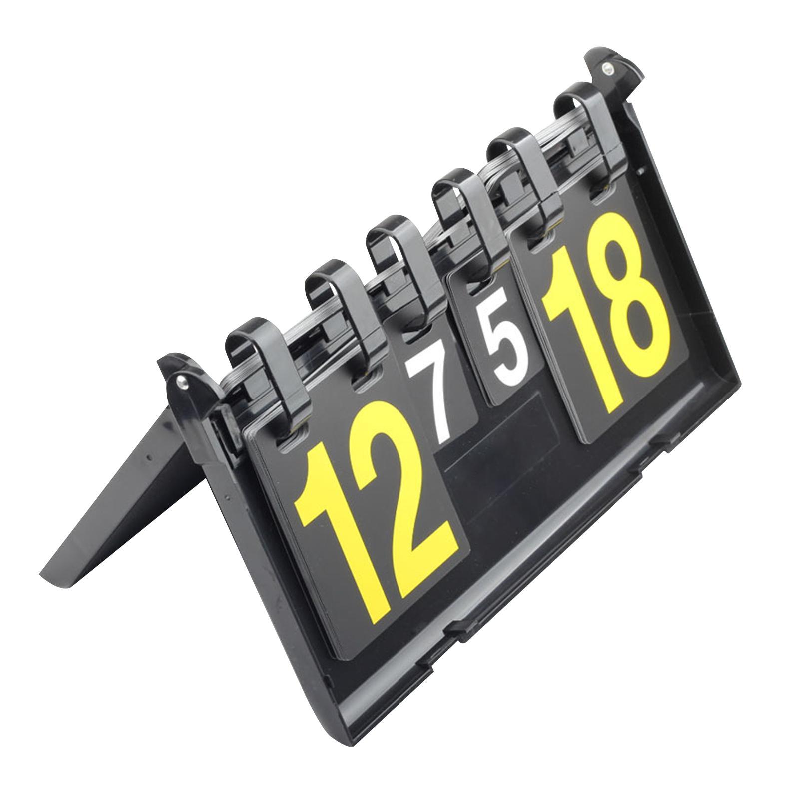 Tabletop Scoreboard   Score Keeper for Basketball Baseball Indoor Sports