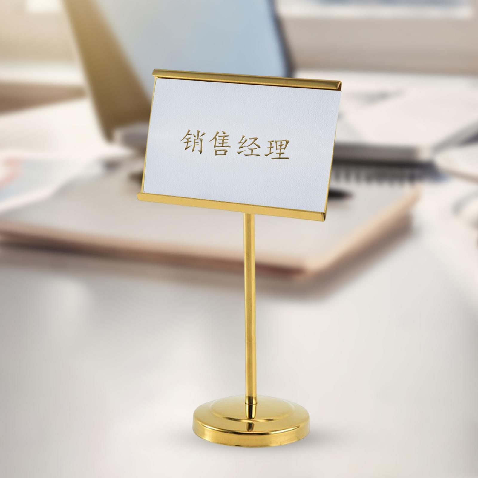 Business Card Holder for Desk Card Name Stand Display for Exhibition