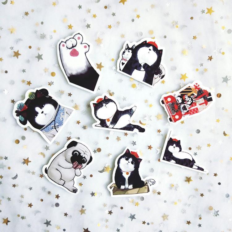 Bộ Sticker Hoàng Thượng Mèo