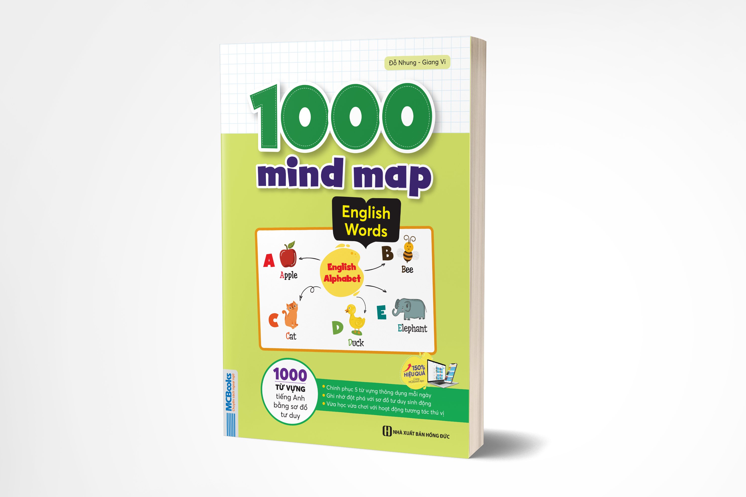 Sách 1000 Mind Map English Words – 1000 Từ Vựng Tiếng Anh Bằng Sơ Đồ Tư Duy - BẢN QUYỀN