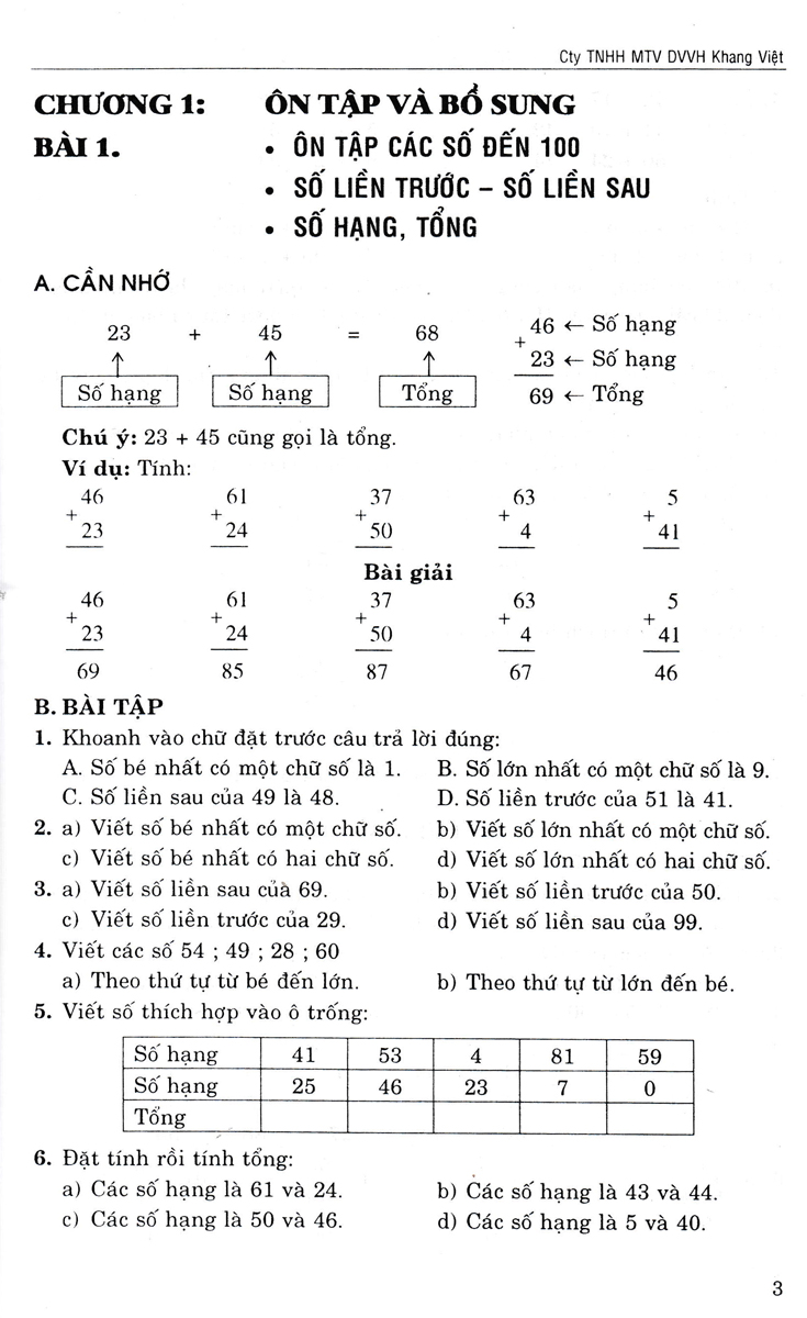 NÂNG CAO VÀ  PHÁT TRIỂN TƯ DUY TOÁN 2