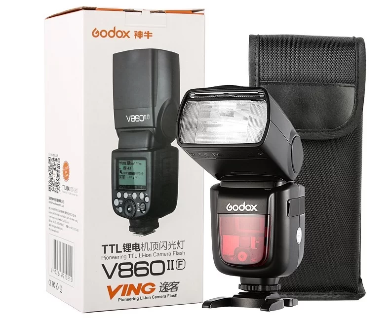 ĐÈN FLASH GODOX V860II CHO MÁY ẢNH SONY HÀNG CHÍNH HÃNG