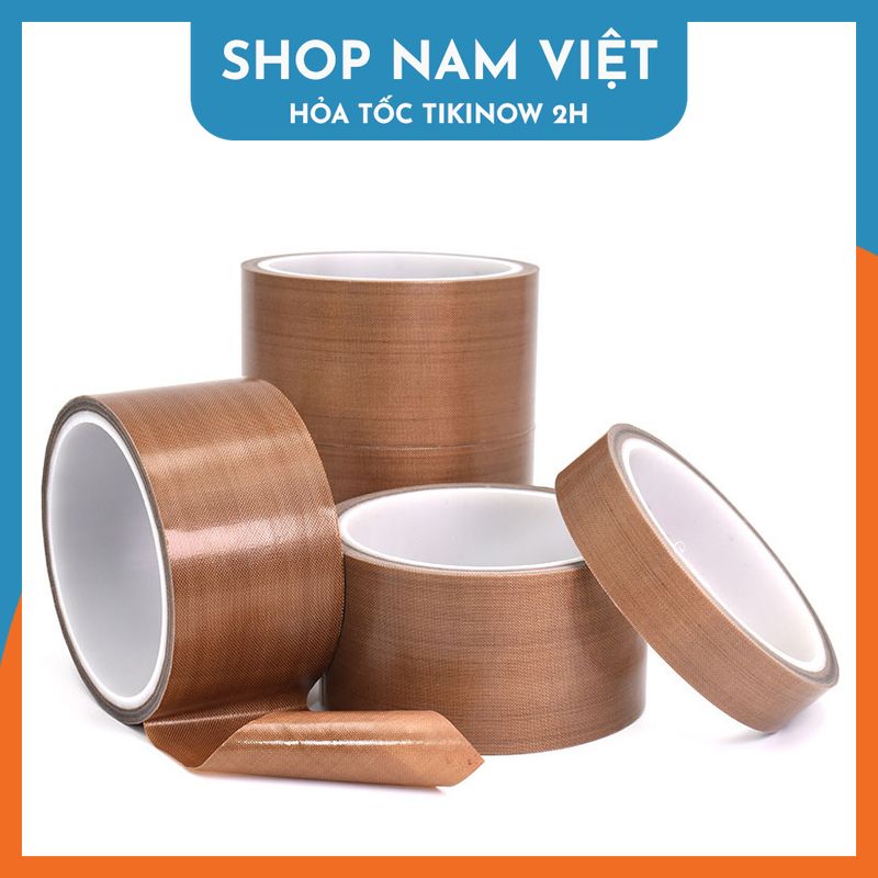 Băng Keo Teflon PTFE Chịu Nhiệt Cao, Chống Dính, Chống Hóa Chất