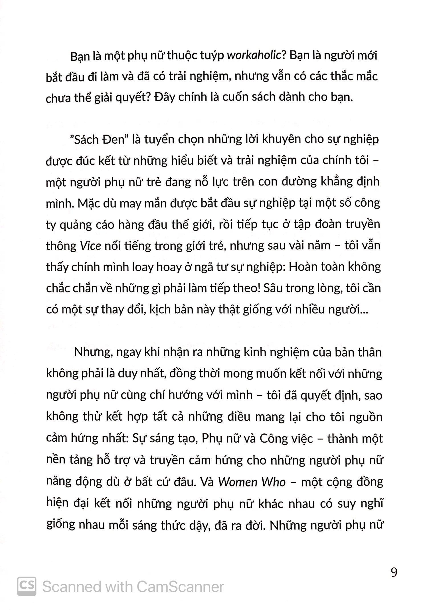 Sách Đen - Bộ Công Cụ Của Phụ Nữ Thành Đạt