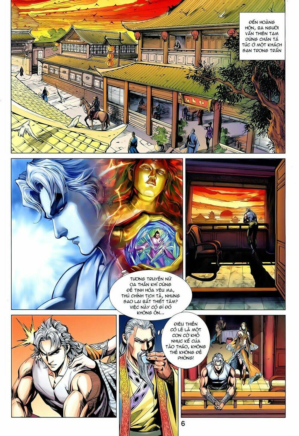 thần binh vấn thiên chapter 8 6