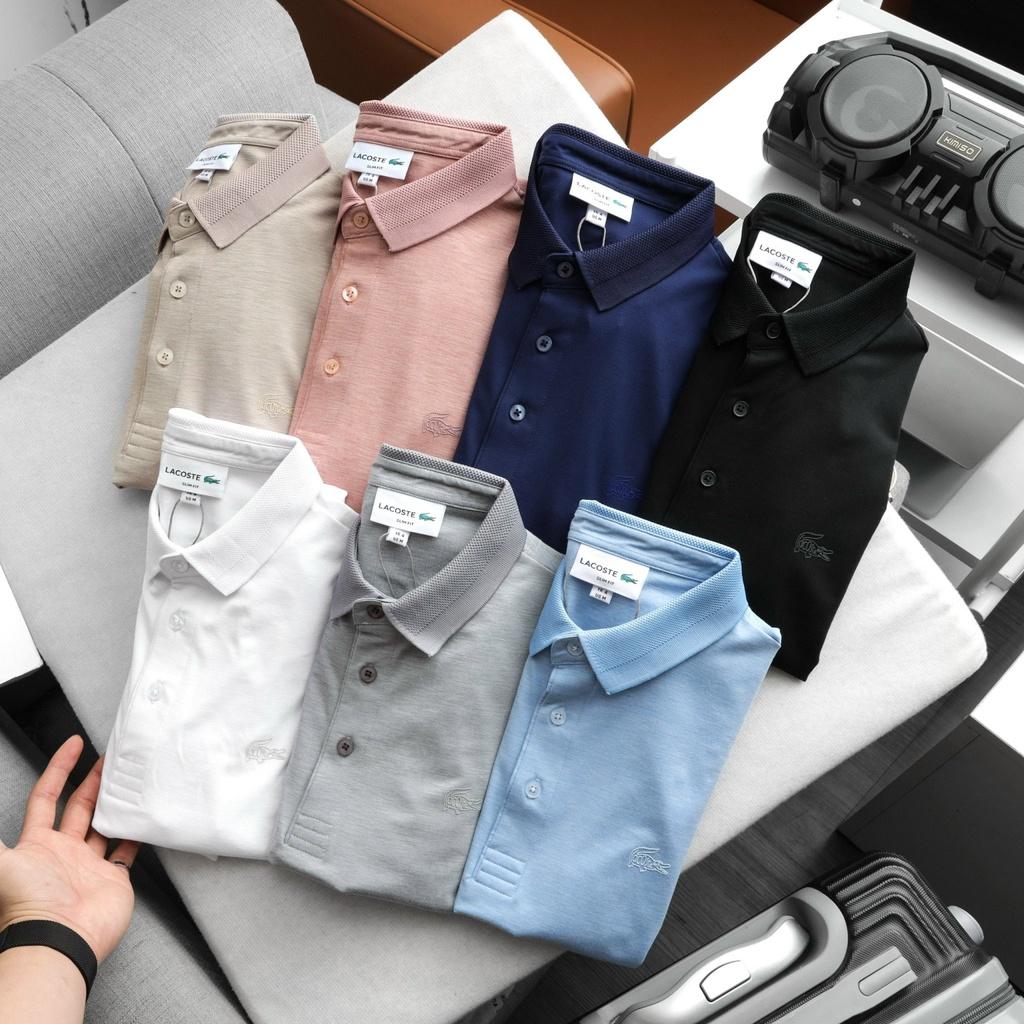 Áo Thun Polo Nam Cổ Phối Chất Không Nhăn, 100% Cotton 4 chiều ,có Bigsize 100kg - Ivan BigSize POLO108