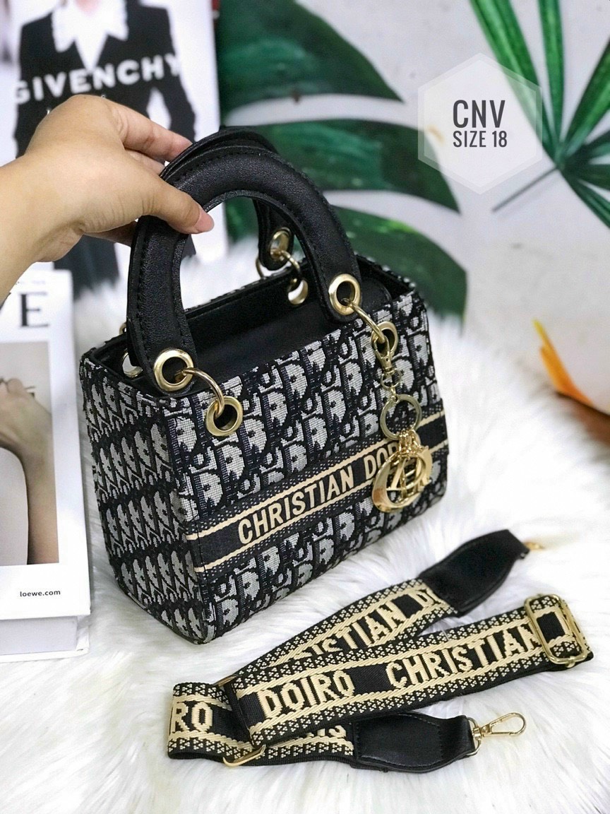 Túi Nữ Cầm Tay Sang Chảnh Đi Chơi Đi Tiệc, Túi Xách Nữ Dáng Hộp Thổ Cẩm Hàng Đẹp SP4023
