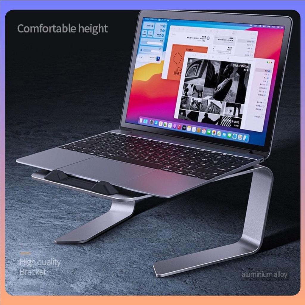P49 - Giá đỡ laptop tablet bằng nhôm kiêm đế tản nhiệt nâng Macbook máy tính bảng Ipad