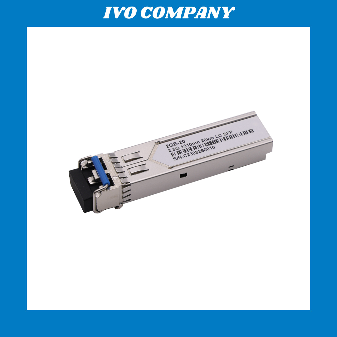 Module SFP LC 2FO 2.5Gbps Single Mode Dual Fiber