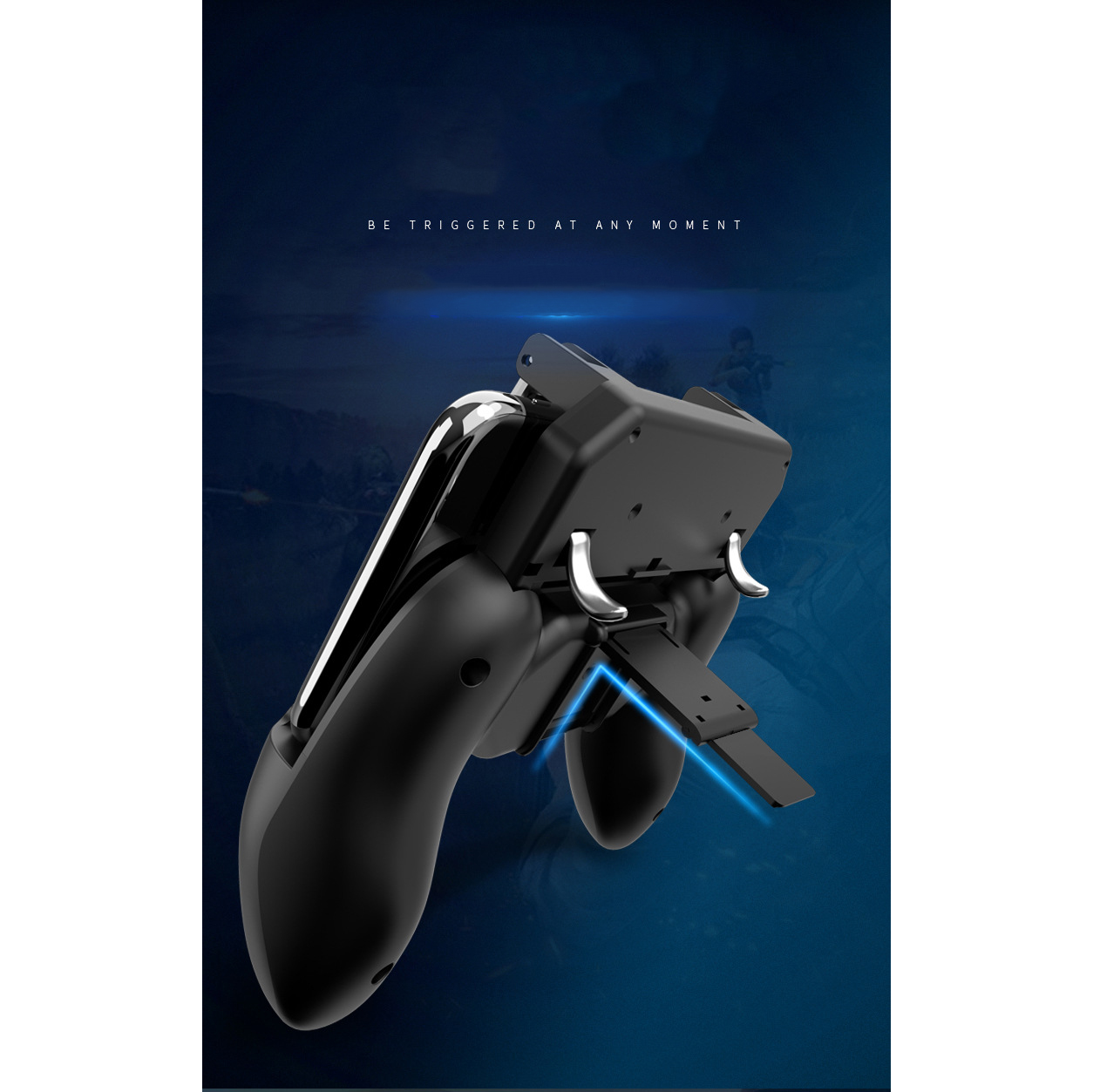 Tay Cầm Game Nút Chơi Game W11 Có Nút Chơi PUBG Cho Điện Thoại Pubg, Ros, Free Fire Controller