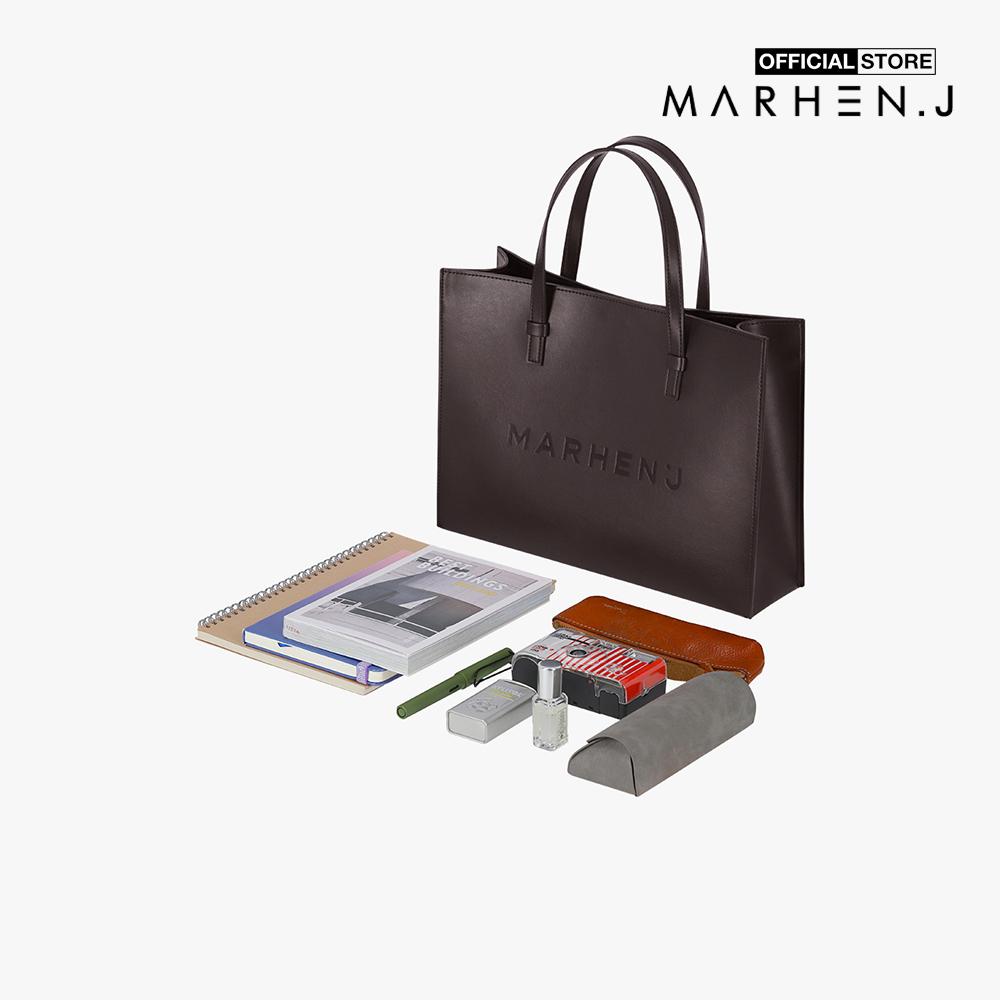 Marhen.J - Túi xách tay nữ chữ nhật Quarts MJ21DQRTAL-MB