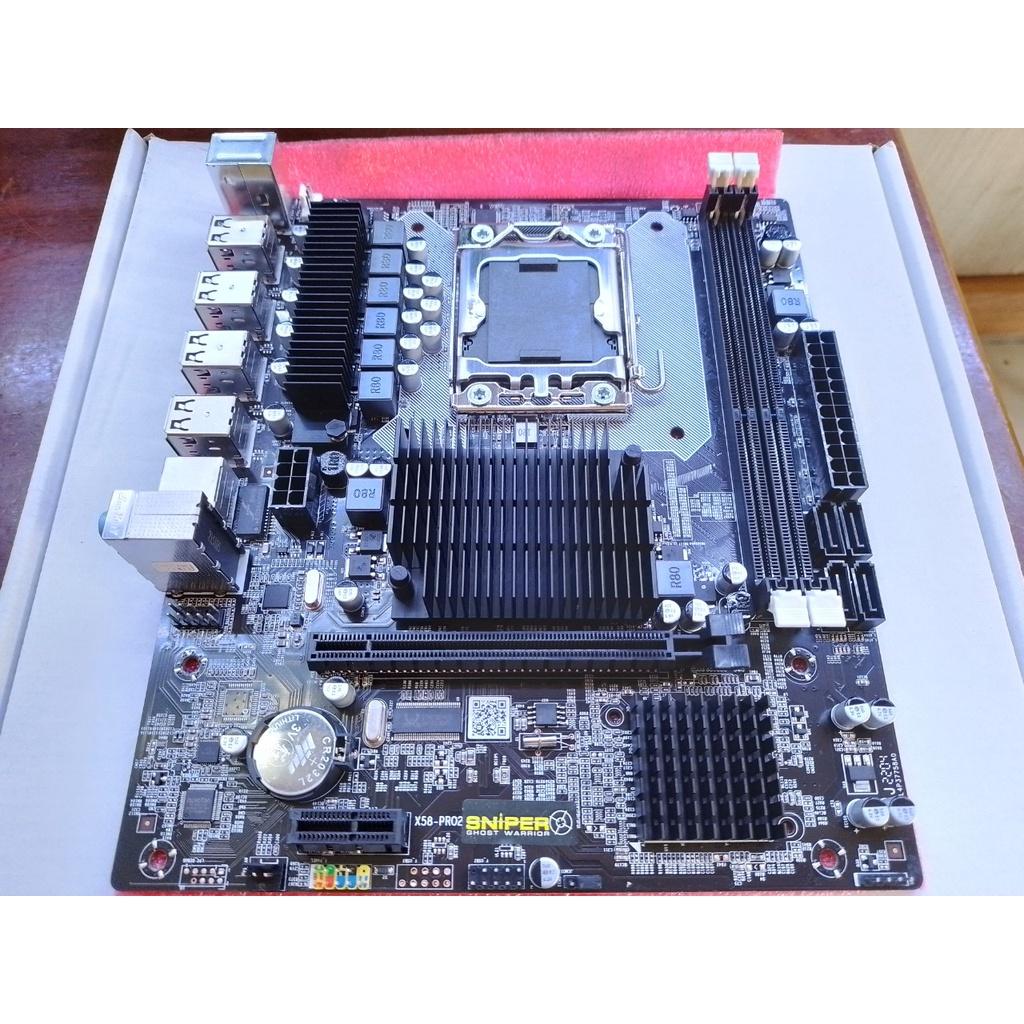 Main Xeon X58 Sniper New ( + x5675 + Ram 16G ) - combo main chip ram - giá thợ