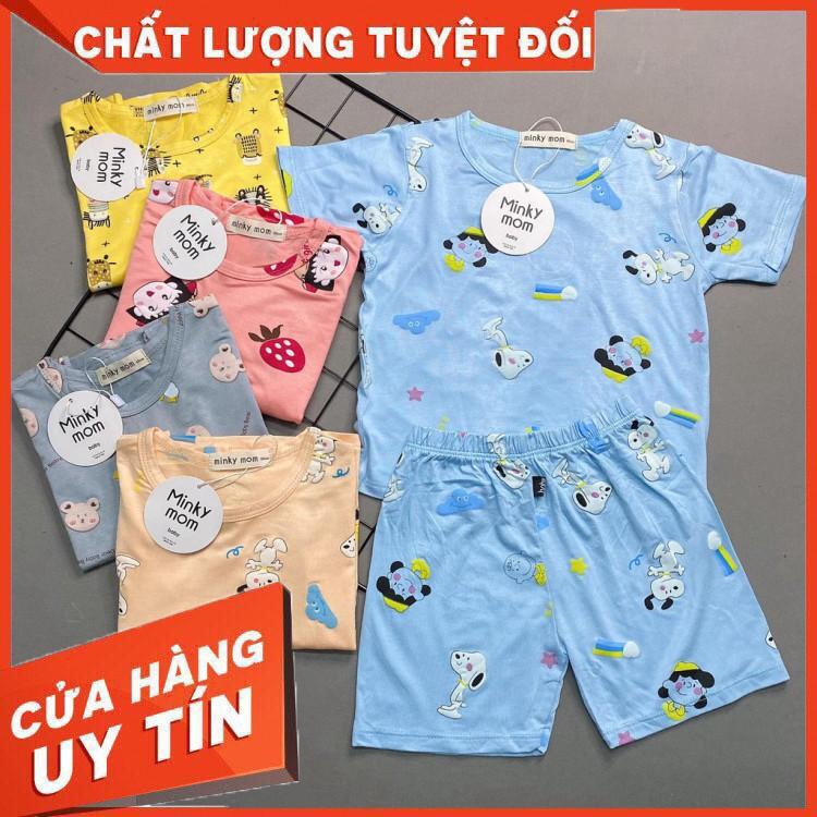 Bộ cộc tay cho bé Bộ cộc tay Cô bé Maruko cho bé trai bé gái chất thun lạnh cao cấp siêu mềm siêu mát