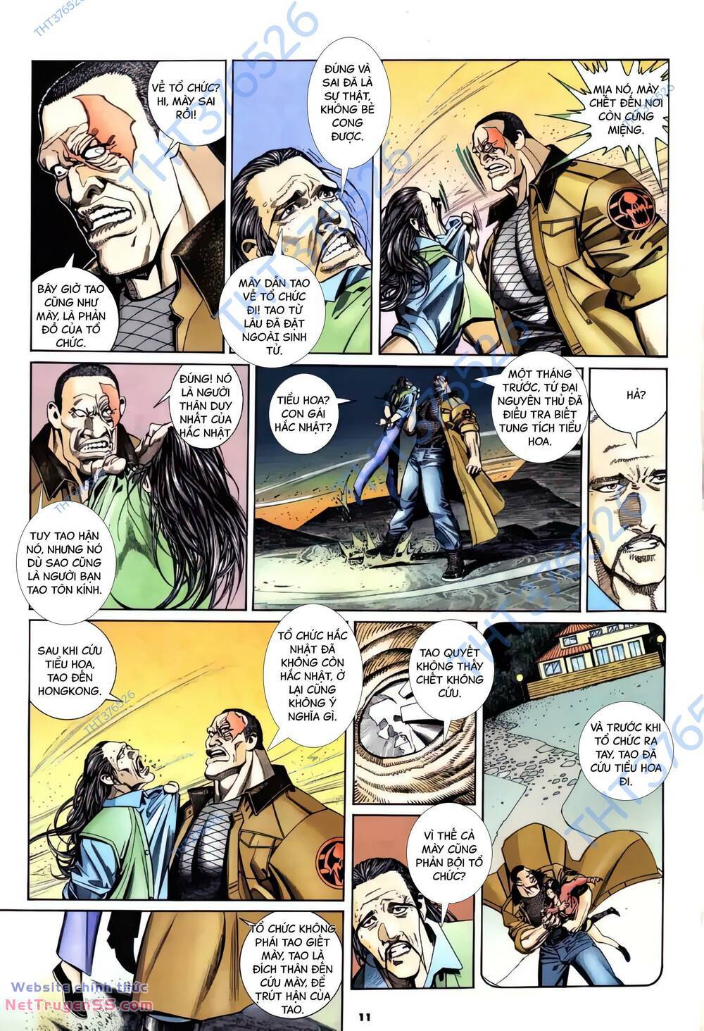 hắc báo liệt truyện chapter 338 11