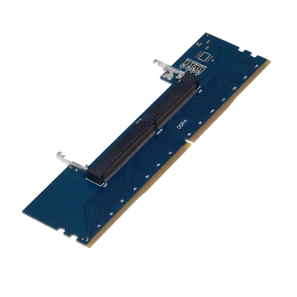 Laptop DDR4 SO-DIMM to Desktop PC DIMM Memory RAM Connector Adapter