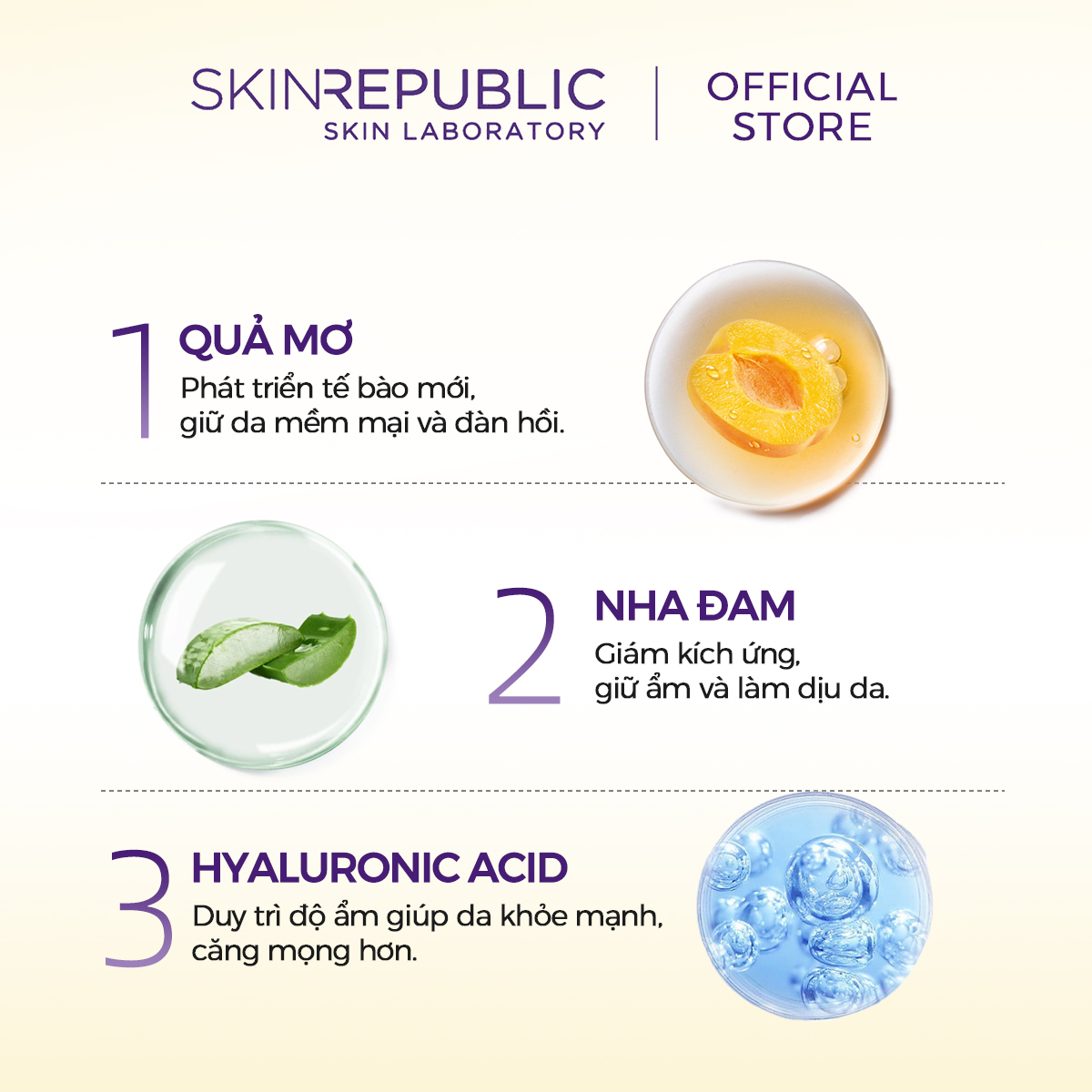 Mặt nạ dưỡng da 2 bước Skin Republic Hyaluronic Acid + Collagen Face Mask 25ml