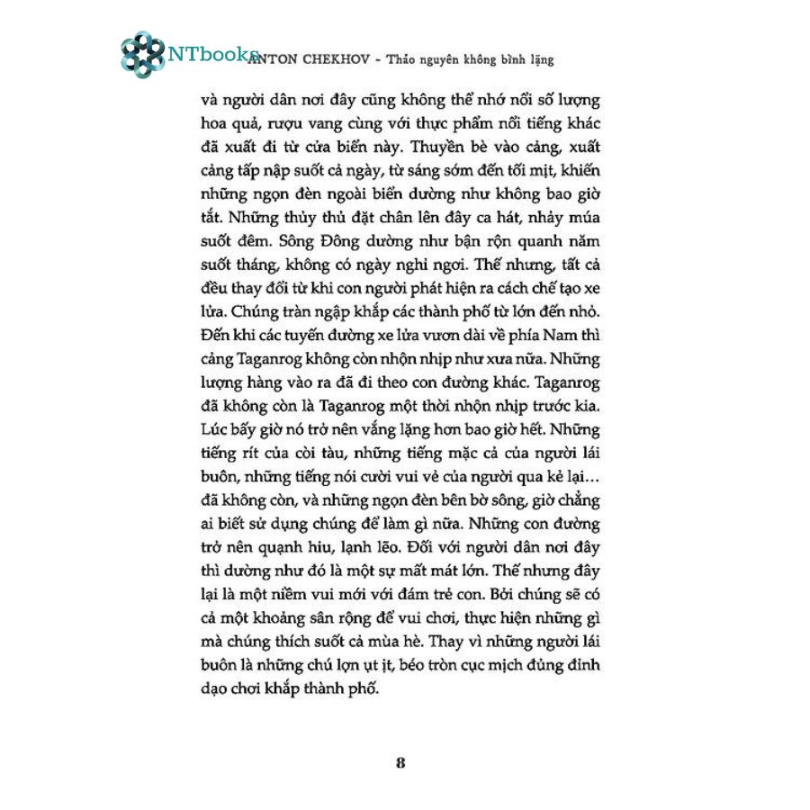 Sách Kể Chuyện Cuộc Đời Các Thiên Tài - Anton Chekhov - Thảo Nguyên Không Bình Lặng - Rasmus Hoài Nam