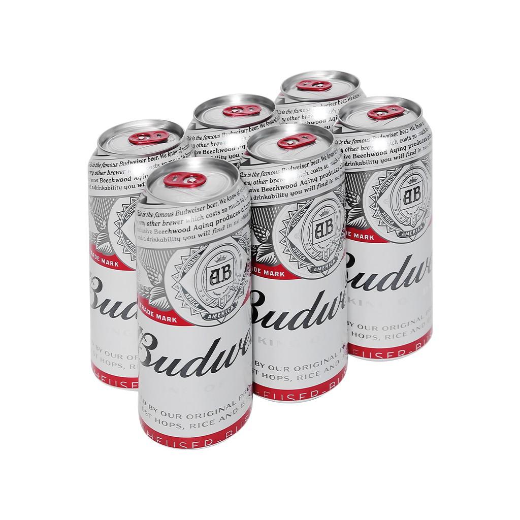 Thùng 12 Lon Bia Budweiser (500ml/ Lon)