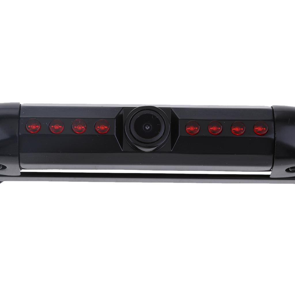 For US License Plate Frame Backup Camera HD Wide Angle Night Vision Rearview Camera,Black 1pcs