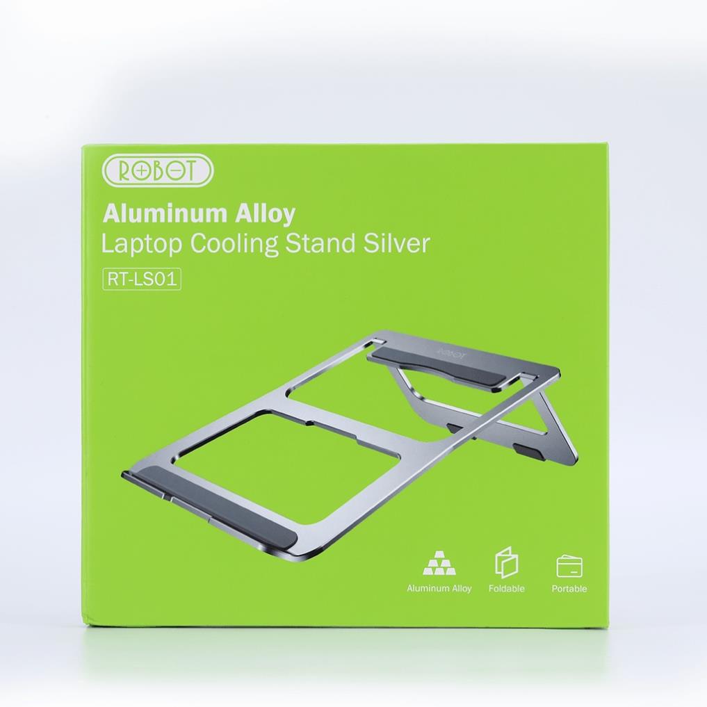 Giá Đỡ Laptop Stand WiWU S400 / ACOME ALS01 hợp kim Nhôm, Có Thể Gấp Gọn, 6 Mức Độ Điều Chỉnh Độ Cao, Tản Nhiệt Cho Macbook