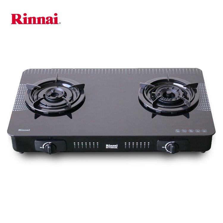 Bếp gas 7 tấc Rinnai RV-715Slim - Chén đồng có đầu hâm tiết kiệm gas - Hàng chính hãng