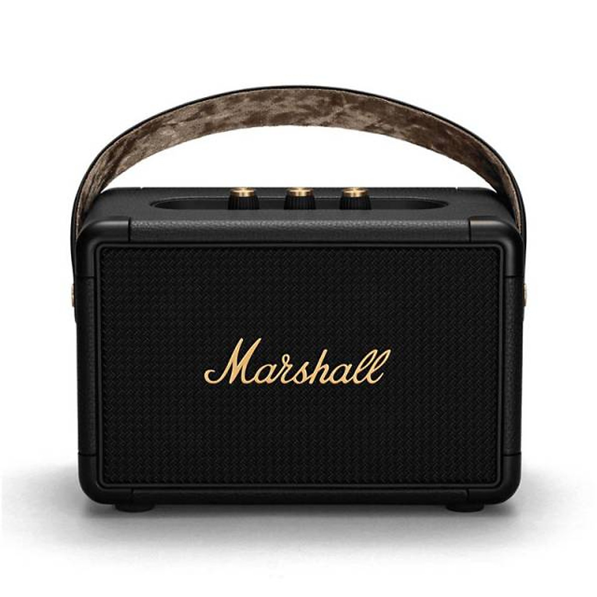 Loa Marshall Kilburn II Black &amp;amp; Brass - Pin 20 giờ - Hàng Chính Hãng