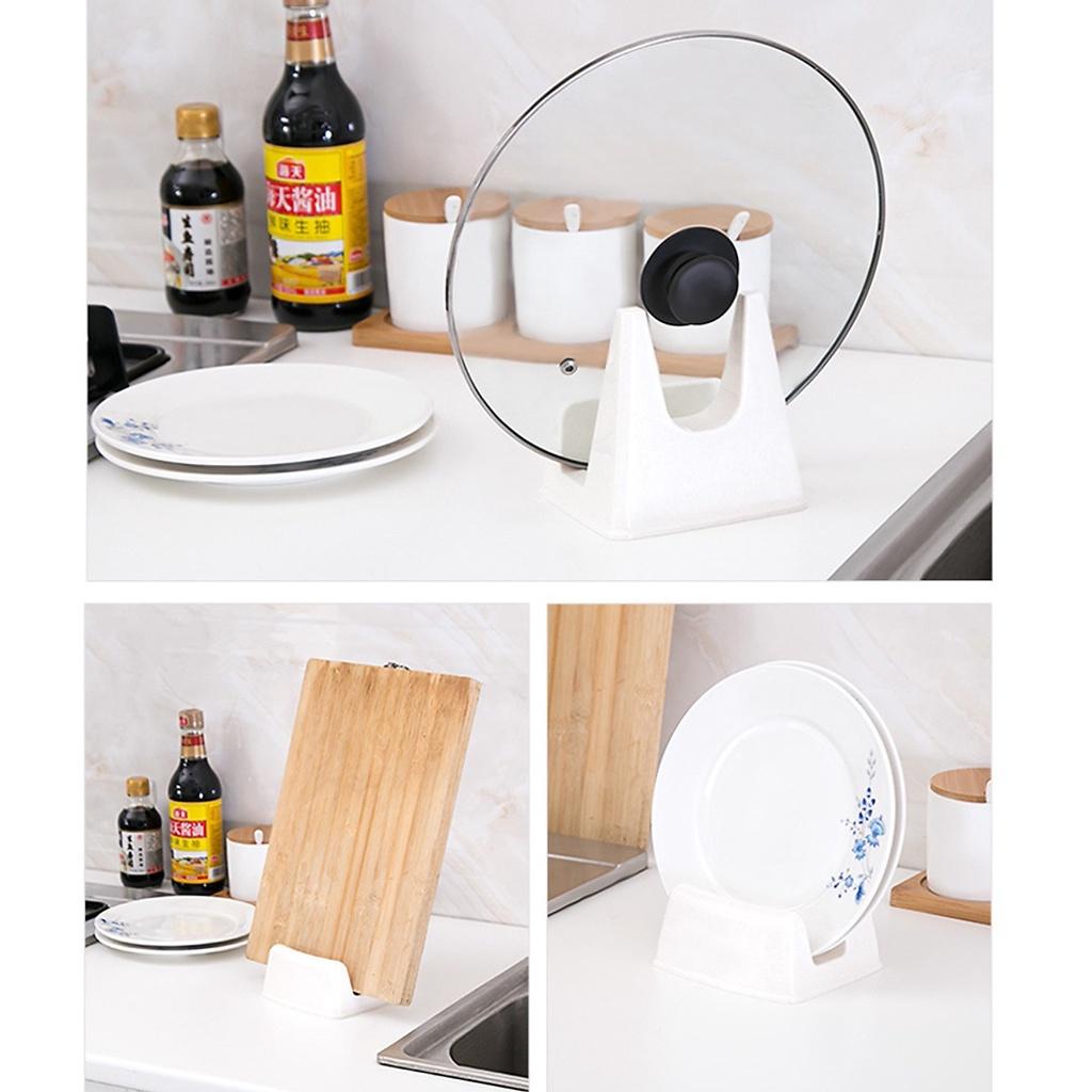 Bộ 2 khay úp vung nồi, gác muôi, đũa khi nấu ăn - Hàng nội địa Nhật -hàng Nhật Bản-Mẹ và Bé Unmei