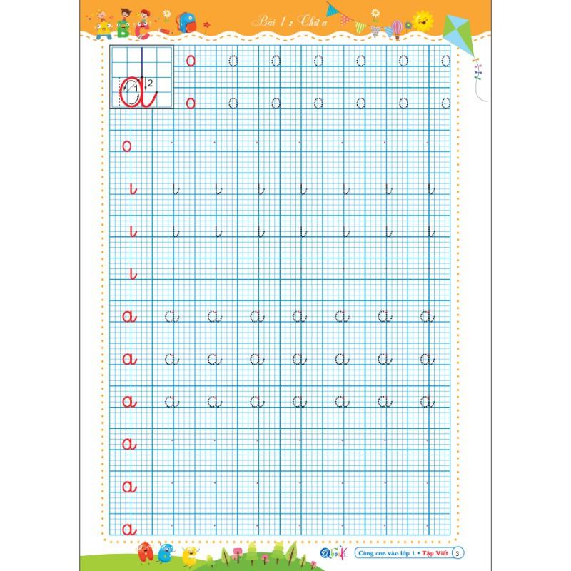 Sách - Cùng Con Vào Lớp 1 - Luyện Viết