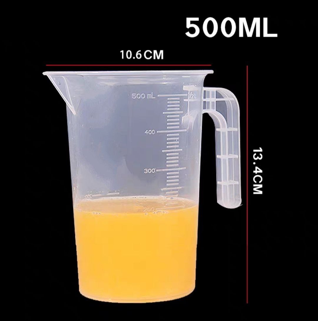 CA ĐONG ĐỊNH LƯỢNG PHA CHẾ ĐA NĂNG - CA ĐONG CÓ VẠCH CHIA MIL DÙNG CHO NHÀ  HÀNG ĐỒ UỐNG QUÁM BAR - CÓ NHIỀU SIZE 5000ML - 3000ML - 2000ML - 1000ML - 500ML - 100ML