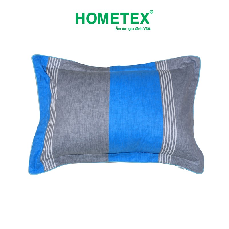 Gối đầu 40x60cm cotton hoa Hometex - Giao mẫu ngẫu nhiên