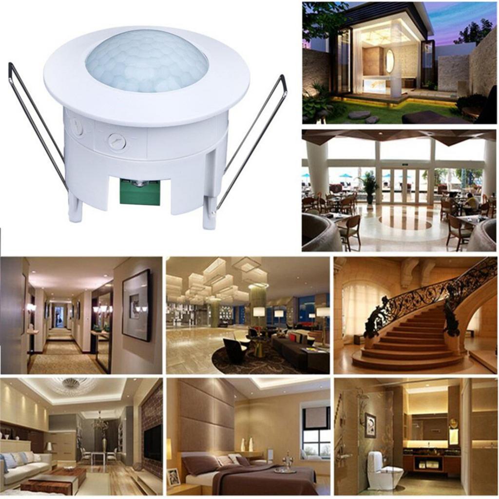 Infrared Motion Sensor LED Light Switch For Corridors Garages
