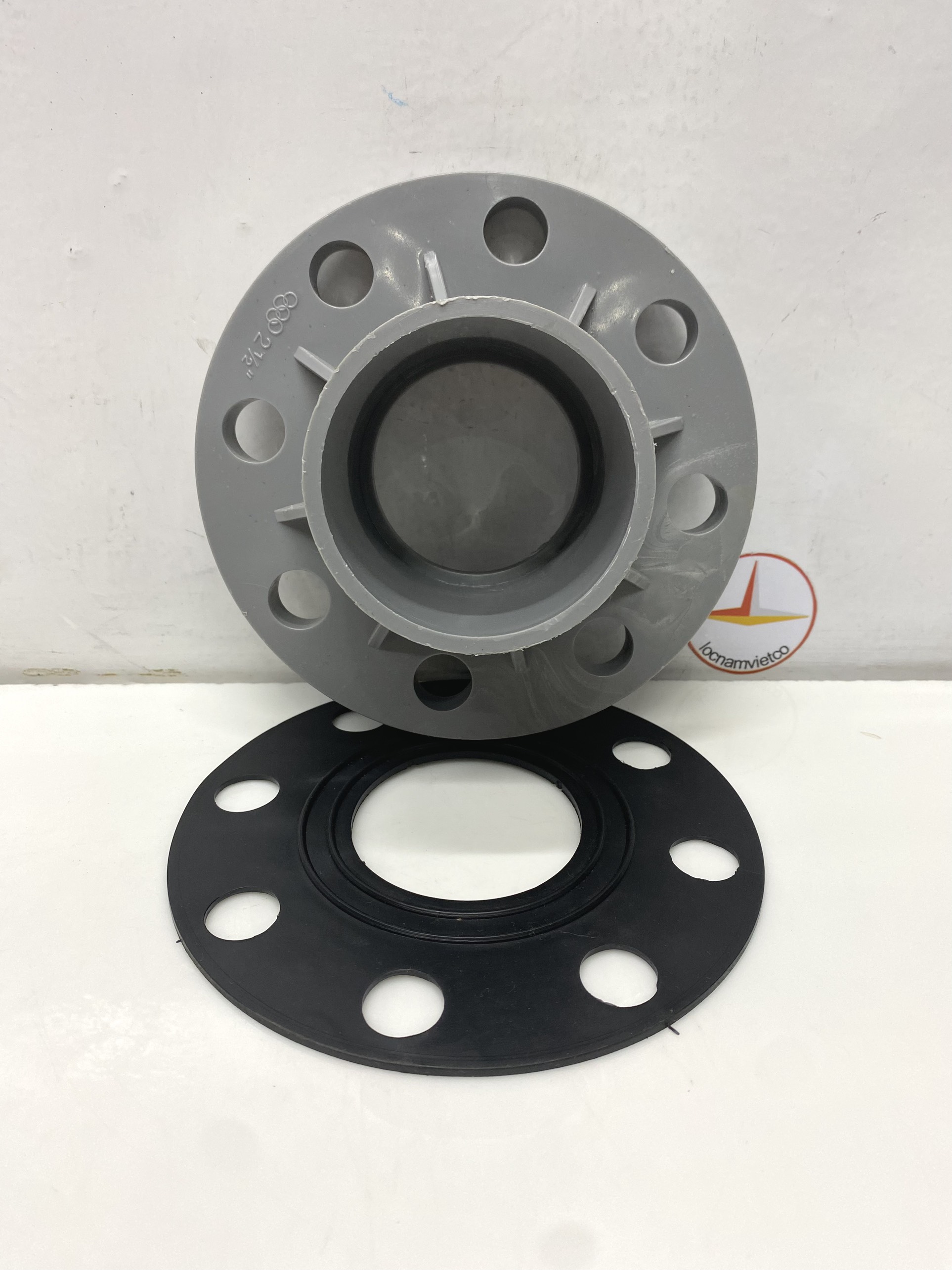 Mặt bích 75 nhựa PVC - MB75