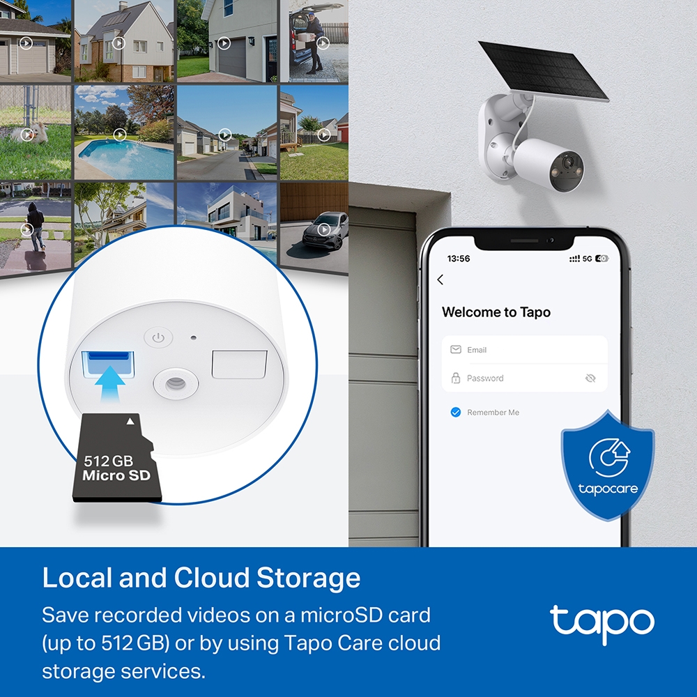 Camera WIFI Năng Lượng Mặt Trời TP-Link Tapo C410 KIT | 2K 3MP sắc nét | Dễ cài đặt | Bảo hành 2 năm | Hàng Chính Hãng