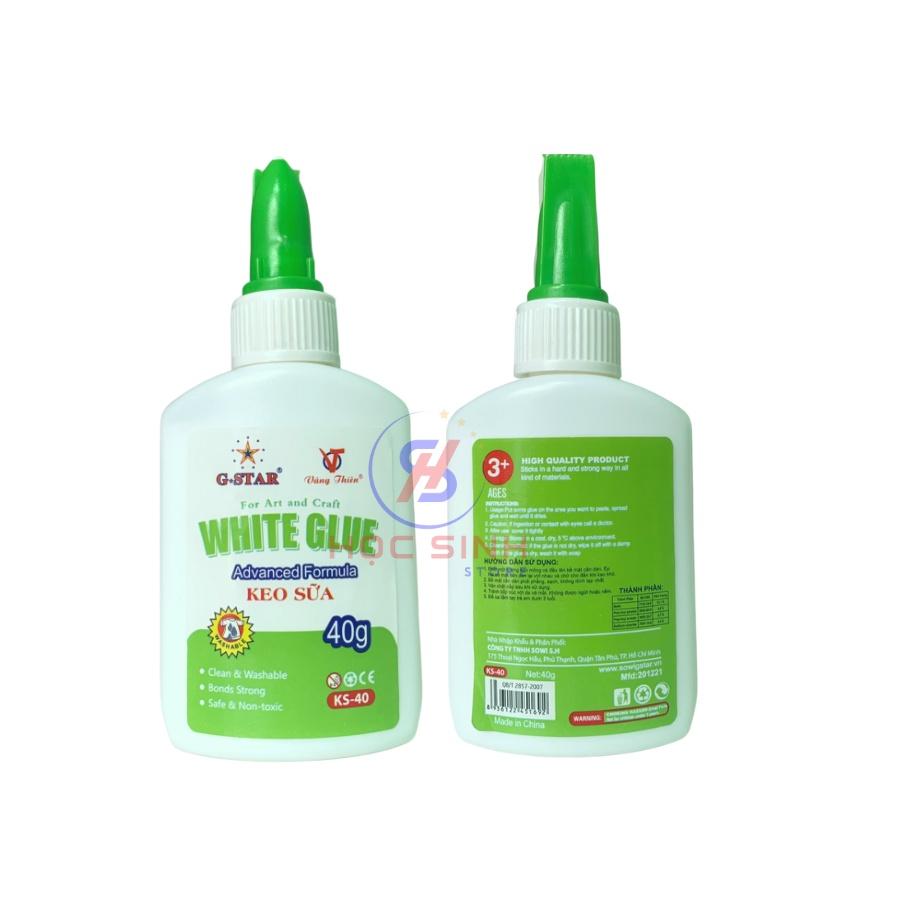 Keo sữa chất lượng cao Gstar KS-40 chai nhỏ 40g