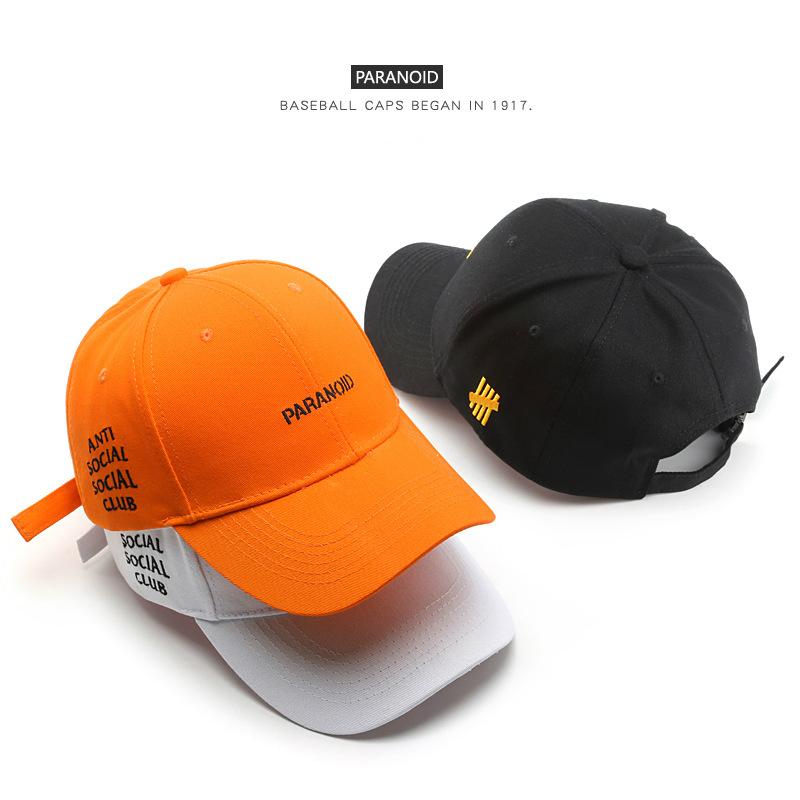 SLECKTON 2023 Mũ bóng chày mới cho nam và nữ thư thời trang thêu Mũ bình thường Mũ mùa hè Mũ unisex Color: Orange Size: Adjustable