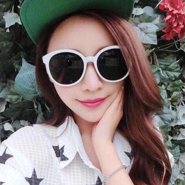 Kính mát chữ V phong cách Hàn Quốc bảo vệ mắt chống tia UV